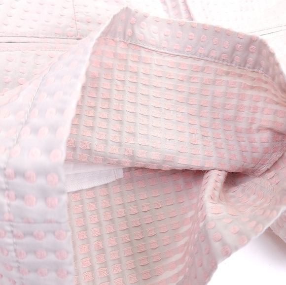 Like new Loft Beige Pink Polka Dot Shorts Sz 12 - Picture 11 of 12